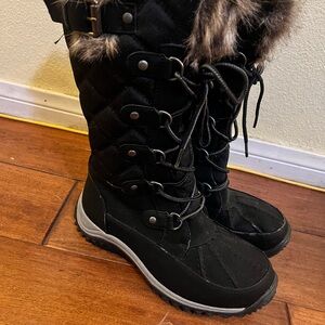 Women's Black Winter Boots
